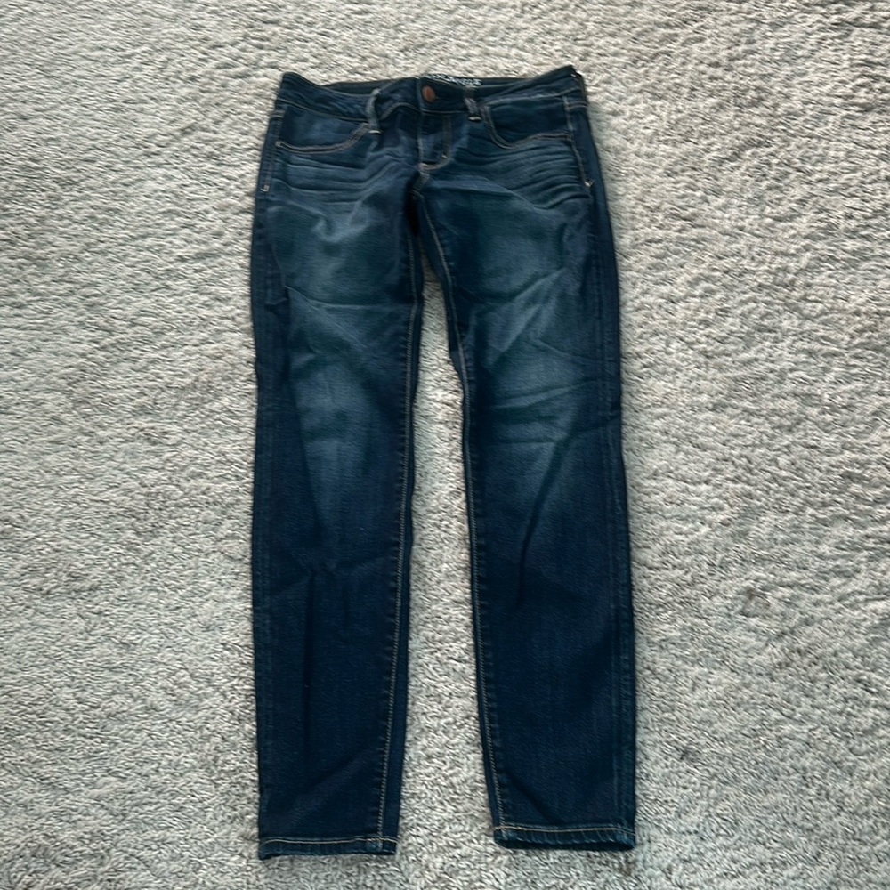 American Eagle jeans super stretch regular size 8 29 inseam